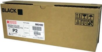 Ricoh 888235 Toner Cartridge HC Black, Type P2,  2228C, 2232C, 2238C - Genuine 