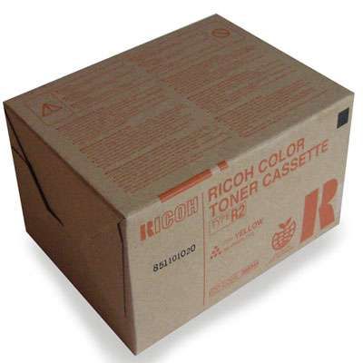 Ricoh 888345 Toner Cartridge Yellow, Type R2, 3228C, 3235C, 3245C - Genuine  
