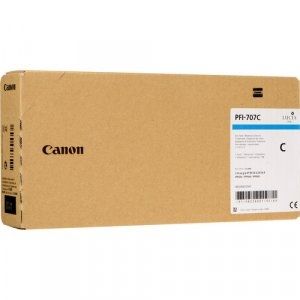Canon PFI-707C, Ink Cartridge Cyan, iPF830, iPF840, iPF850- Original 