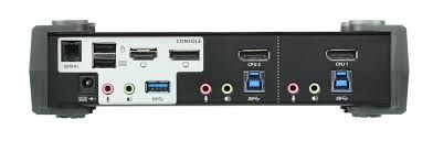ATEN CS1922M, 2-Port USB 3.0 4K DisplayPort MST KVMP Switch- New