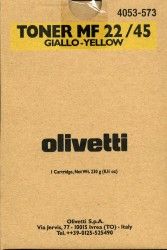 Olivetti B0481, Toner Cartridge- Yellow, MF22, MF45- Original