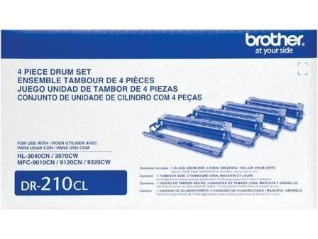 Brother DR-210CL, Drum Unit Set, HL3040, HL3070, HL3070, MFC9010, MFC9320- Original 