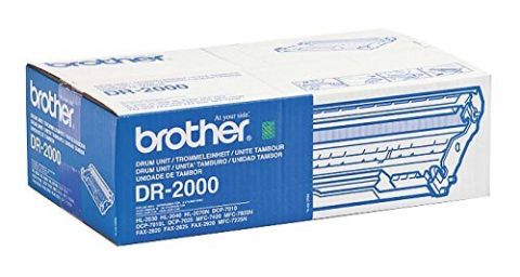 Brother DR2000, Imaging Drum Unit- Black, DCP7010, 7020, HL2030, 2040, MFC7225, 7420- Original