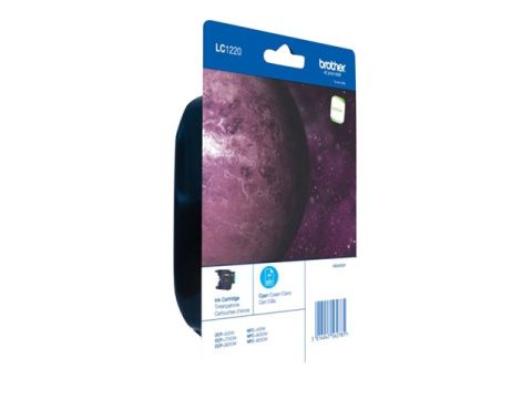 Brother LC-1220CBP, Toner Cartridge Cyan, MFCJ430W, 825DW, DCPJ925DW, 7250W- Original