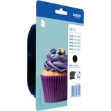 Brother LC-123BKBP2 Twin-pack Ink Cartridge - Black