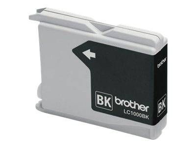 Brother LC1000BKBP2, LC1000 Ink Cartridge Twin Pack, DCP 130, 330, 350, 357, 540, 560 770 - Black Genuine