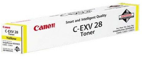 Canon 2801B002AB, Toner Cartridge Yellow, IR C5045, C5051, C5250, C5255i, C-EXV28- Original