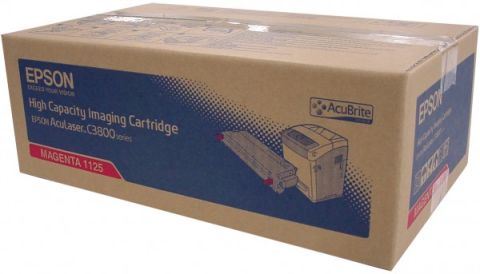 Epson C13S051125, Toner Cartridge Magenta, AcuLaser C3800- Original