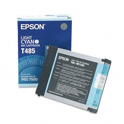 Epson T485 Ink Cartridge - Light Cyan Genuine
