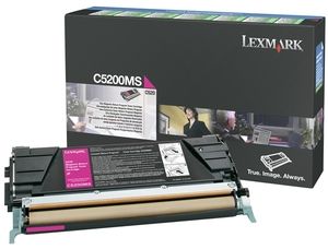 Lexmark C5200MS, Toner Cartridge Light User Magenta, C530DN- Original