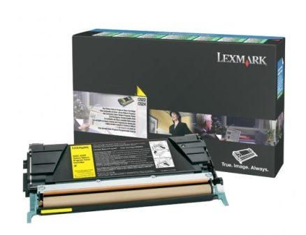 Lexmark C522A3YG, Return Program Toner Cartridge Yellow, C522, C524, C530, C534- Original