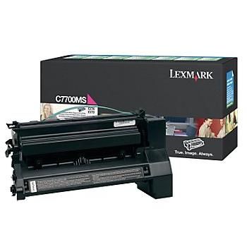 Lexmark C7700MS, Return Program Toner Cartridge Magenta, C770, C772, C722- Original