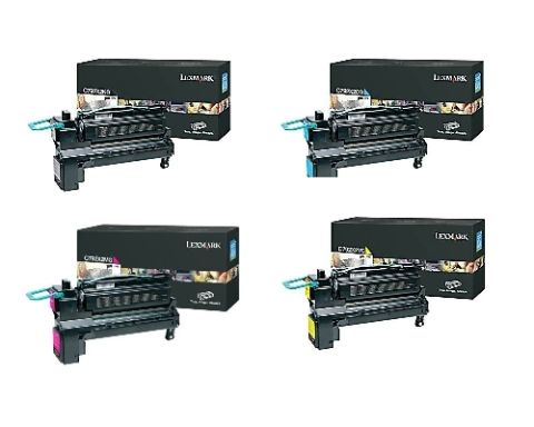Lexmark C792X2, Extra HC Toner Cartridge Multipack, C792- Original