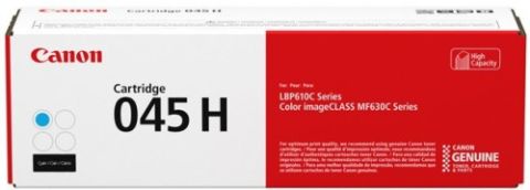 Canon 1245C002, 045H, Toner Cartridge HC Cyan, i-SENSYS LBP-611Cn, 613, 631, 633- Original 