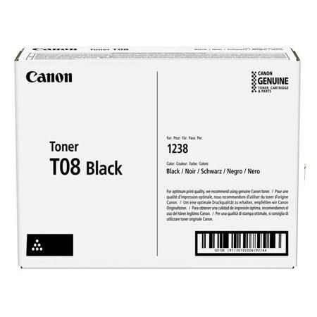 Canon 3010C006, T08, Toner Cartridge Black, i-SENSYS X1200, X1238- Original