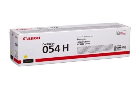 Canon 3025C002, 054H, Toner Cartridge HC Yellow, i-SENSYS LBP621, LBP623, MF641, MF643- Original