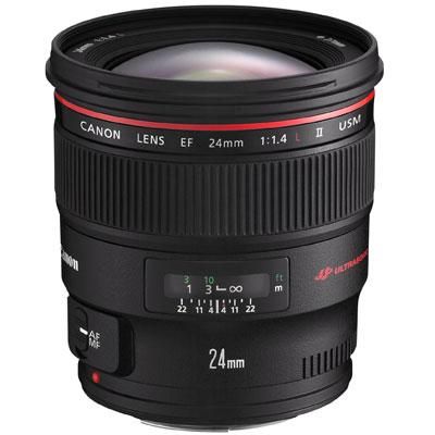 Canon Ef24mm f/1.4 L II Usm Lens