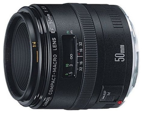 Canon EF 50mm f/2.5 Compact Macro Lens