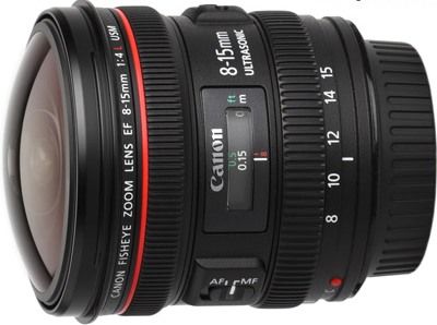 Canon EF 8-15mm f/4L Fisheye Usm Lens