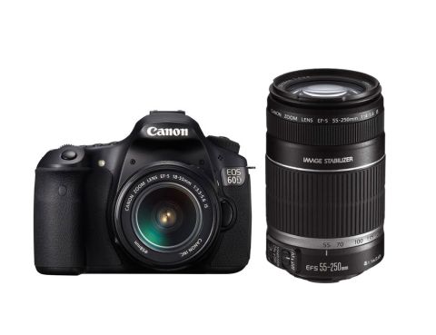 Canon EOS 60D Double Lens Kit Camera