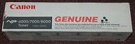 Canon F41-9502-630, Toner Cartridge Black, NP6000, 7000, 8000- Original