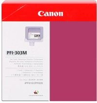 Canon iPF810, iPF815, iPF820, iPF825 PFI303M Ink Cartridge - Magenta Genuine (2960B001AA)