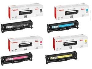 Canon 718, Toner Cartridge- Value Pack, LBP7200, 7660, 7680, MF8330, 8340- Genuine