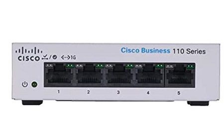 Cisco CBS110-5T-D-EU, Unmanaged L2 Gigabit Ethernet
