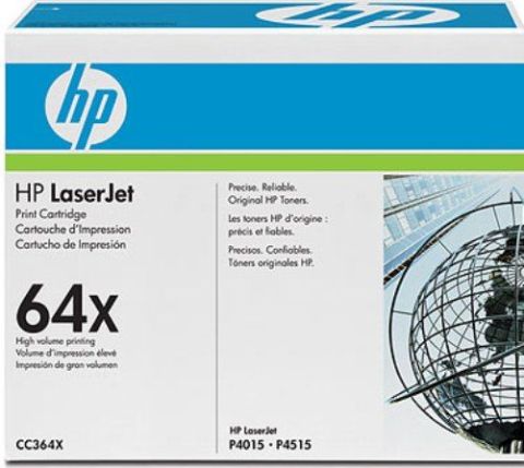 HP CC364X, Toner Cartridge HC Black, P4015, P4515- Original