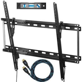 Cheetah 0726084088108, BPS Tilt TV Wall Mount TV Bracket for 20-75 Inch LG, Samsung, Sony, 600x400mm, 165lb