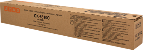 Utax CK-8510C, Toner Cartridge Cyan, 2500ci- Original