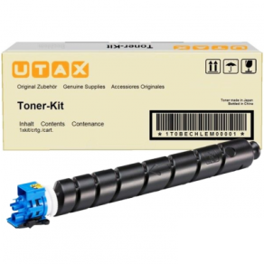 Utax 1T02YMCUT0, Toner Cartridge Cyan, 4008ci- Original