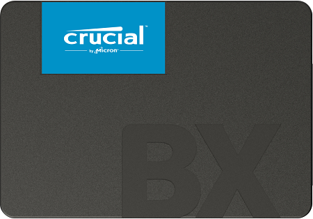 Crucial CT500BX500SSD1, BX500 500GB 3D NAND SATA 2.5-inch SSD
