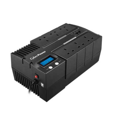 CyberPower BR700ELCD, Line-Interactive 700VA 6AC outlet(s) Compact Black UPS 