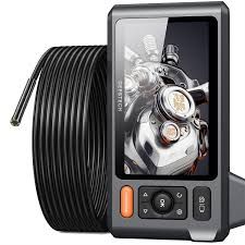 Depstech DS520, Triple Lens Industrial Endoscope Inspection Camera Borescope 5" Screen