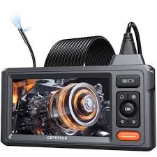 Depstech ‎DS620DL, Dual Lens Endoscope, 5'' IPS Screen Endoscope Camera with Light