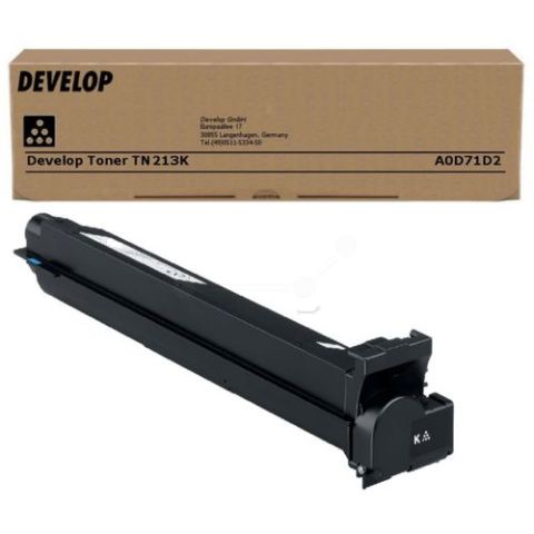 Develop A0D71D2, Toner Cartridge Black, Ineo +203, +253- Original