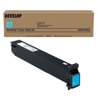 Develop A0D74D3, Toner Cartridge Cyan, Ineo +200- Original