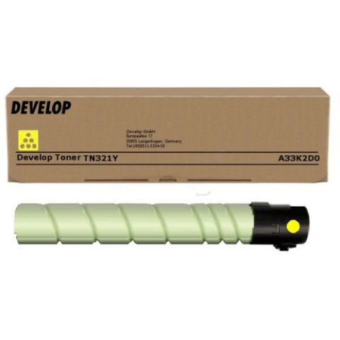 Develop A33K2D0, Toner Cartridge Yellow, Ineo +224, 284, 364- Original  