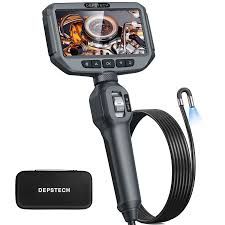 DEPSTECH DS630, Digital Inspection Camera 100W IPS Screen Borescope Camera with 1.5M Hard Cable 