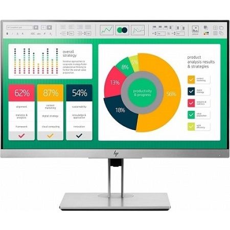 HP EliteDisplay E223, 55cm, 21.5 Diagonal Monitor- Silver