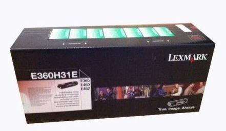 Lexmark E360H31E, Toner Cartridge HC Black Return Program, E360d, 460dn- Original