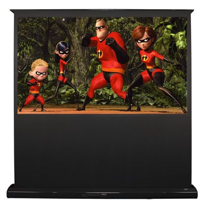 Elite FE84V-BLACK Kestrel Electric Projection Screen