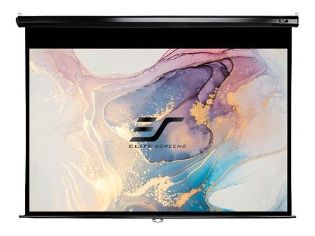 Elite M135UWH2-White, Manual Pull Down Projection Screen