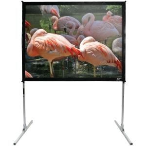 Elite Q120V-SILVER Quickstand Portable Projection Screen