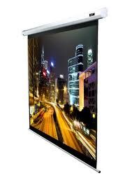Elite VMAX120XWV2-WHITE Electric VMax Projection Screen