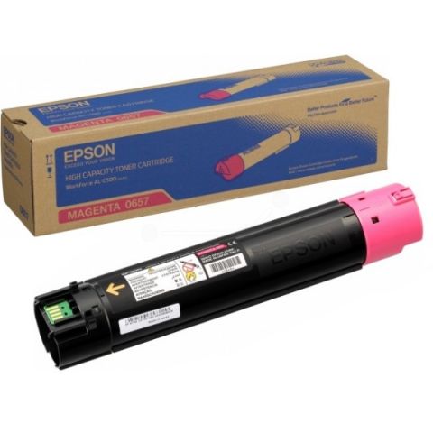 Epson C13S050657, Toner Cartridge HC Magenta, Workforce AL-C500- Original
