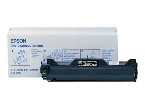 Epson C13S051029 Drum Cartridge, ELP 5000, 5200, 5500 - Genuine