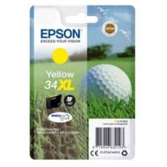Epson C13T34744010, 34XL, Ink Cartridge Yellow, WF-3720, WF-3725- Original