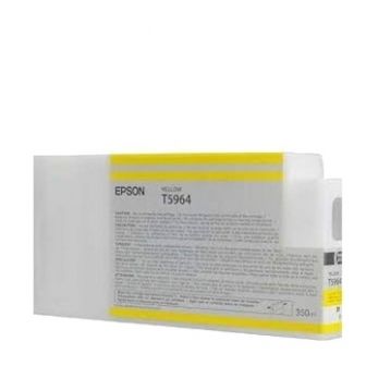 Epson C13T596400, T5964, Ink Cartridge Yellow 350ml, Stylus Pro 7700, 7890, 7900, 9900- Original